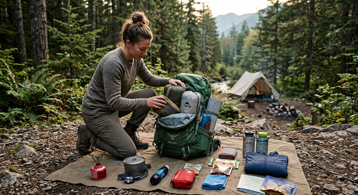 Packing Smart for a Weekend Outdoor Camping Trip